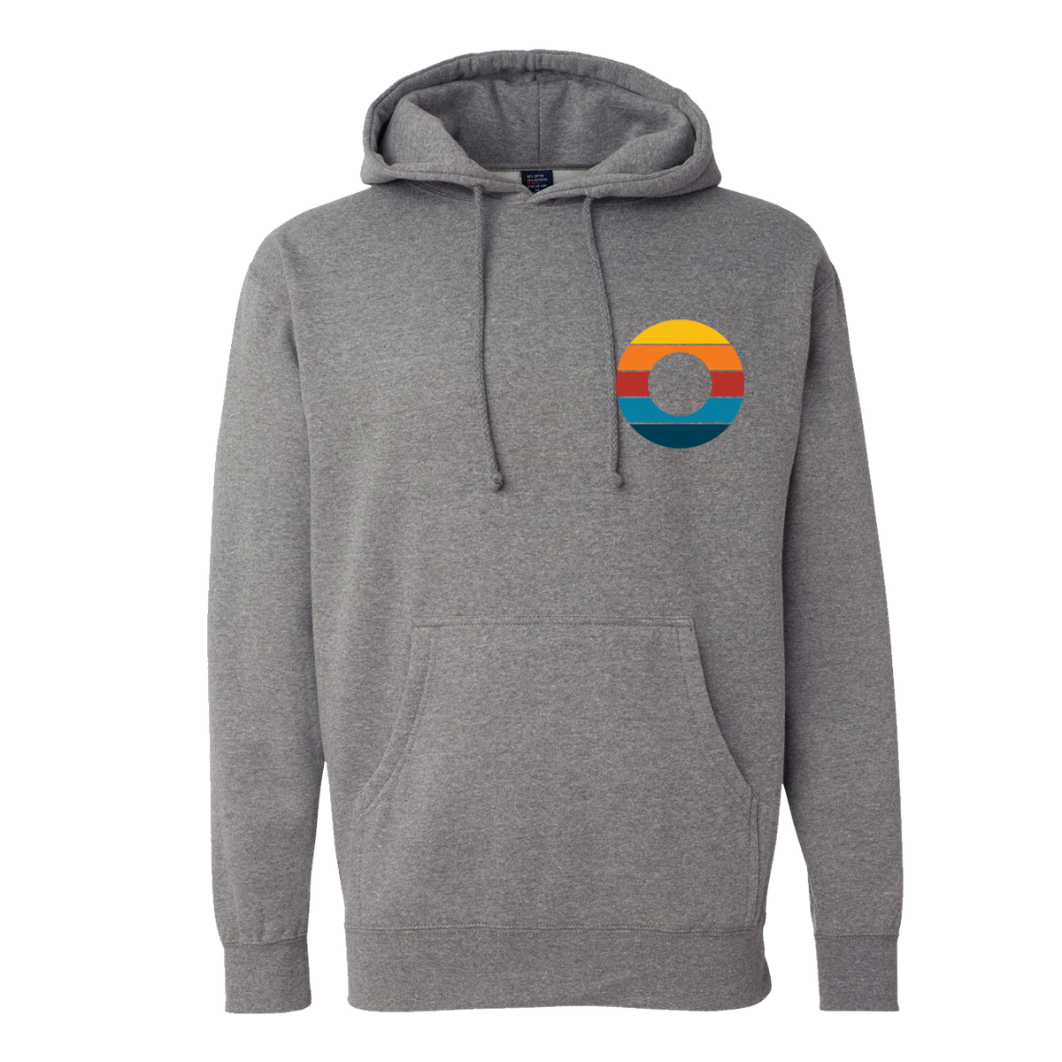 Retro Donut Unisex Hoodie Midweight