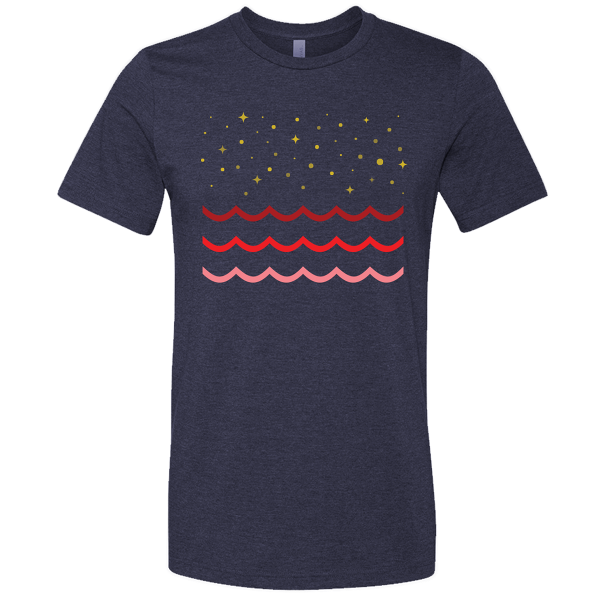 Ruby Waves Unisex Tee