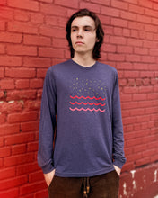 Load image into Gallery viewer, Ruby Waves Unisex Longsleeve Tee
