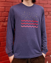 Load image into Gallery viewer, Ruby Waves Unisex Longsleeve Tee
