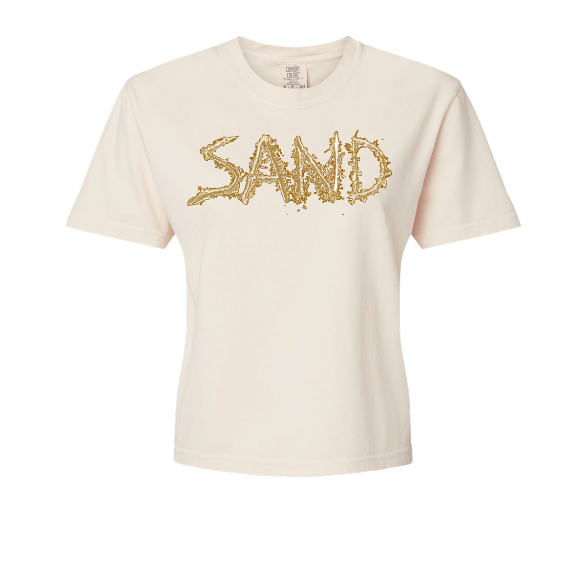 Sand Heavyweight Women's Boxy Tee