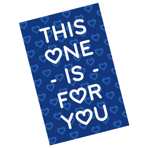 This One is For You Valentine Card | Little Hippie