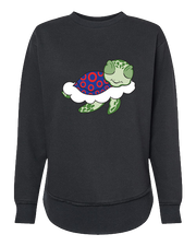 Turtle Clouds Women's Crew Sweatshirt