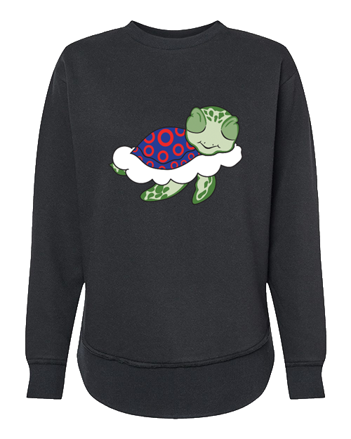 Turtle Clouds Women's Crew Sweatshirt