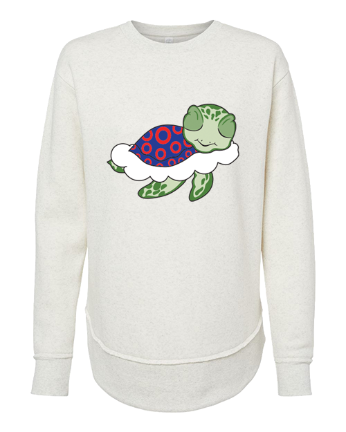 Turtle Clouds Women's Crew Sweatshirt