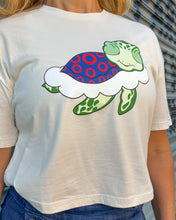 Load image into Gallery viewer, Turtle in the Clouds Women's Crop Tee
