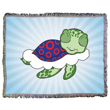 Load image into Gallery viewer, Turtle in the Clouds Blanket
