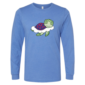 Turtle in the Clouds Unisex Long sleeve Tee