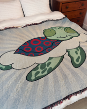 Load image into Gallery viewer, Turtle in the Clouds Blanket
