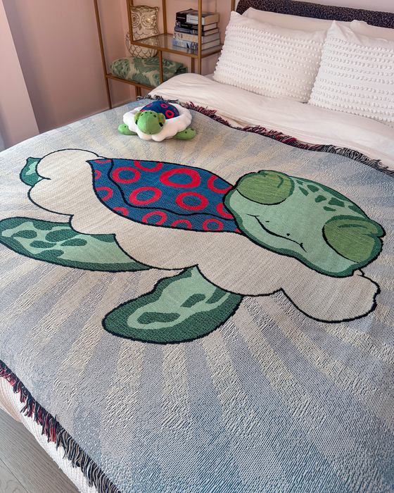 Turtle in the Clouds Blanket