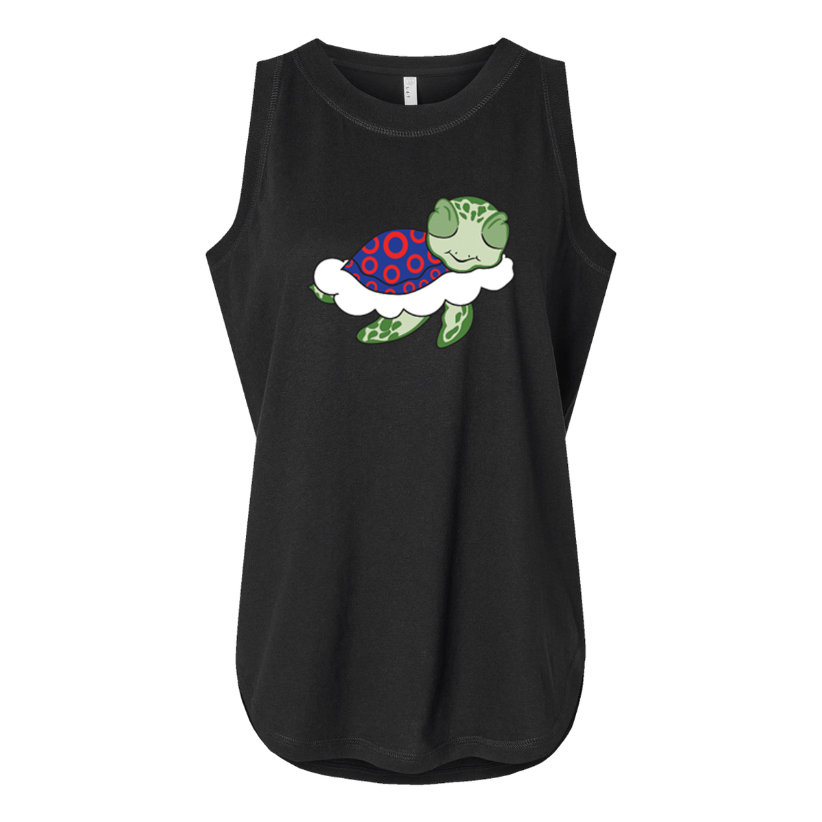 Turtle Clouds Relaxed Women's Tank