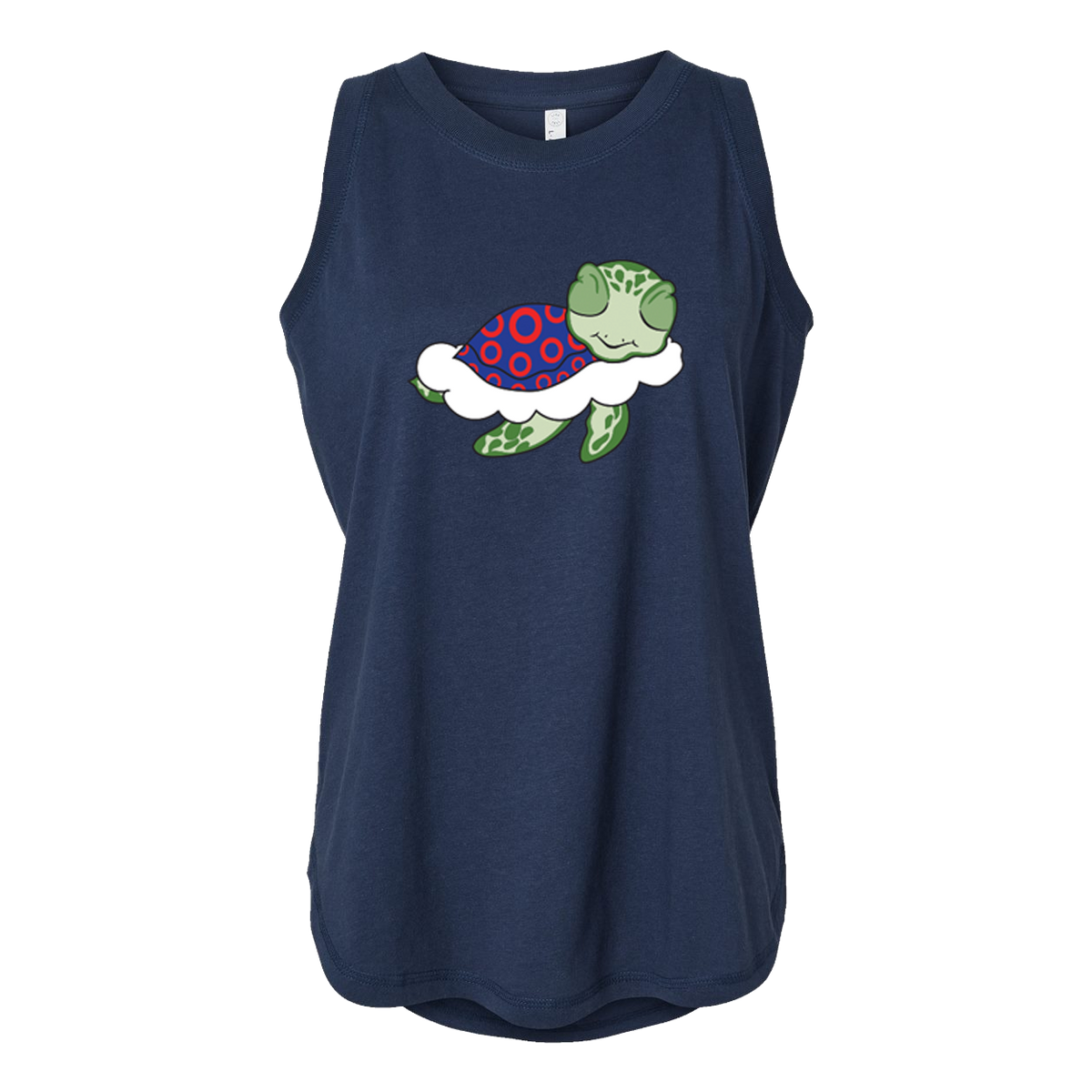 Turtle Clouds Relaxed Women's Tank