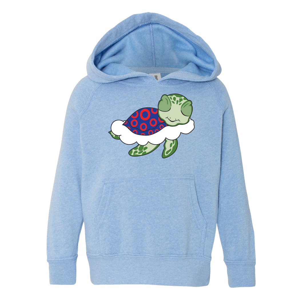 Turtle in the Clouds Toddler Hoodie