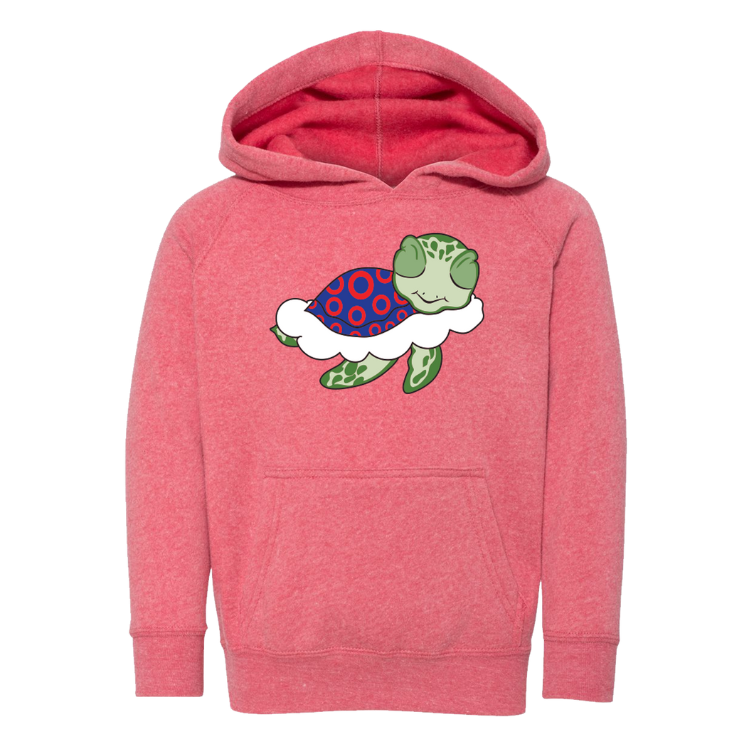 Turtle in the Clouds Toddler Hoodie