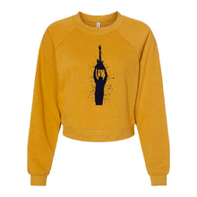 Load image into Gallery viewer, Trey Jedi Women&#39;s Crop Sweatshirt
