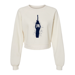 Trey Jedi Women's Crop Sweatshirt