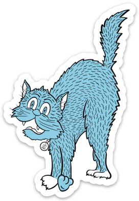 Your Pet Cat Sticker