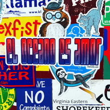 Load image into Gallery viewer, Soul Planet Sticker &quot;The Ocean is Love&quot;
