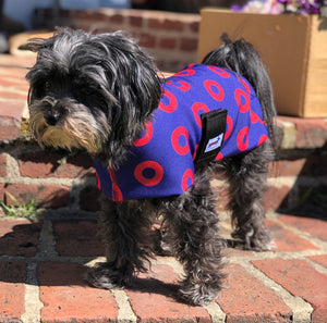 Phish Donut Canvas Dog Coat