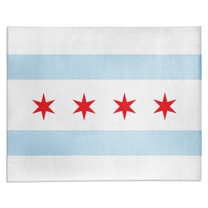 Chicago Flag Area Rugs 6 Sizes