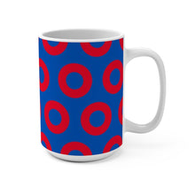 Load image into Gallery viewer, Phishman Donut Mug 15oz, Fishman Donut Mug, Phish Donut Mug, Phish Mug
