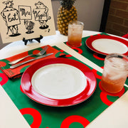 Holiday Donut Placemats & Napkins (Set of 2)