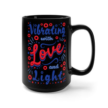 Load image into Gallery viewer, Phish &quot;More&quot; Love and Light Black Mug 15oz, Phish Coffee Mug, Phish Mug, More Mug, Phish Lyric Mug
