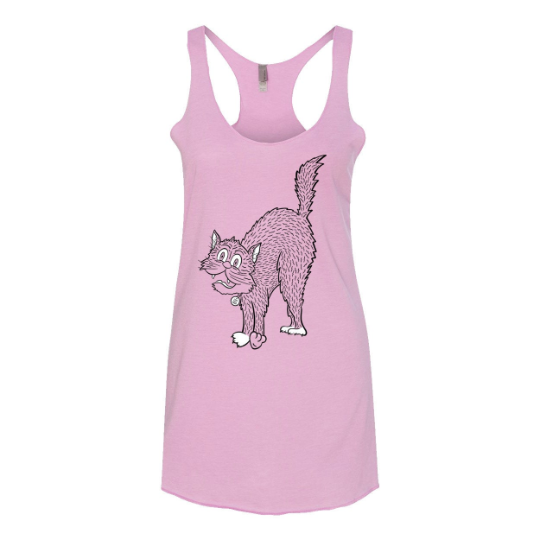 Poster Nutbag Women's Tri-Blend Racerback Tank