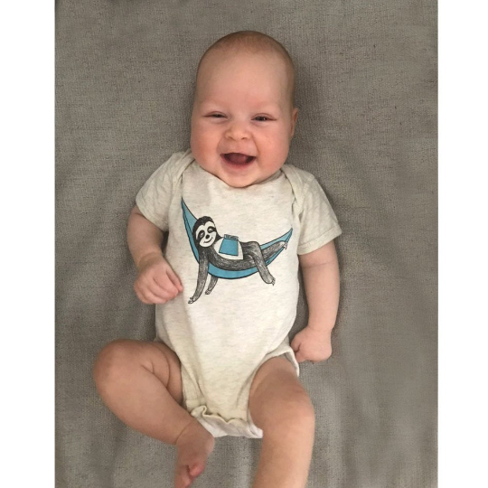 Sloth Baby One Piece