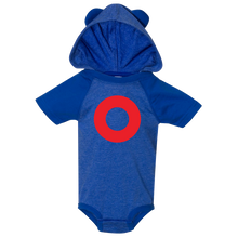 Load image into Gallery viewer, Phish Donut Hooded Baby Onesie
