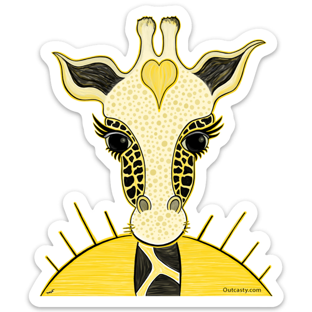 Giraffe Sticker