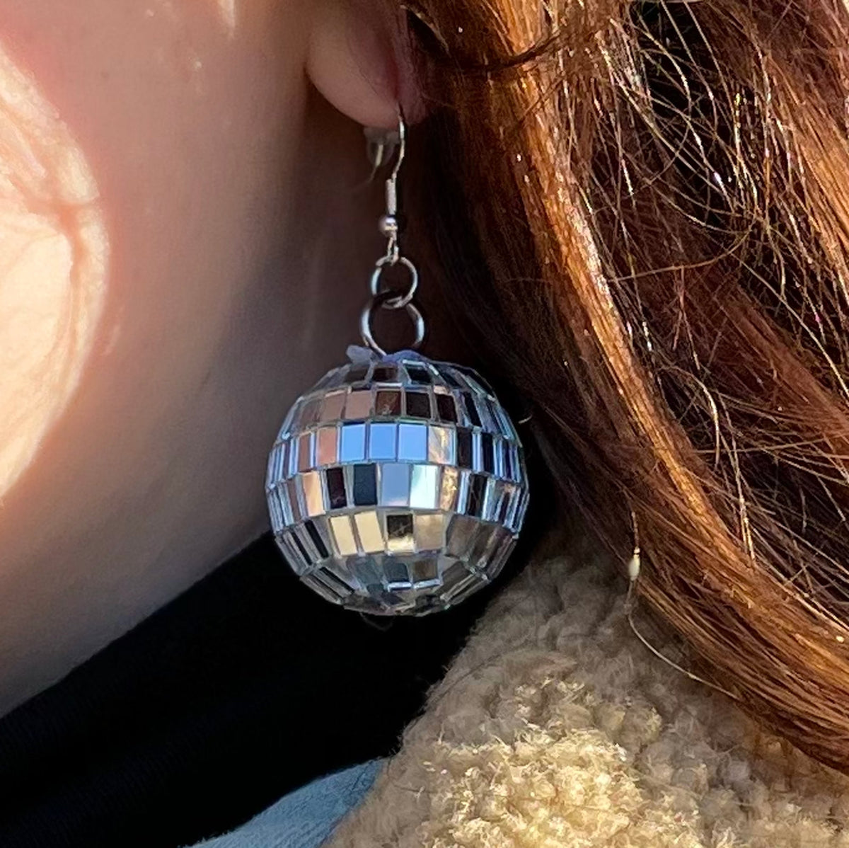 Disco Ball Earrings