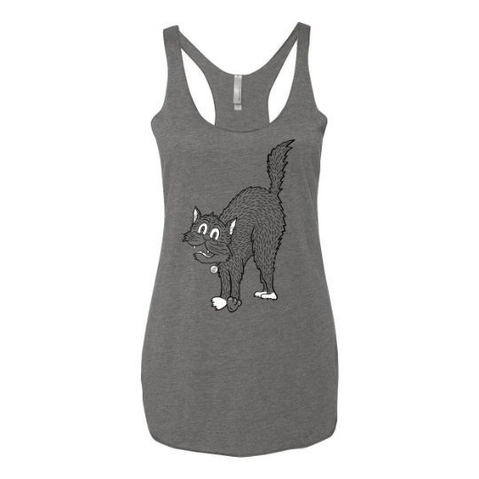 Poster Nutbag Women's Tri-Blend Racerback Tank