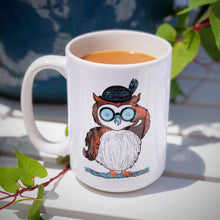 Load image into Gallery viewer, Looking for Owls Mug 15oz
