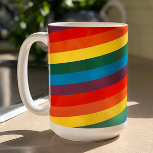 Rainbow Pride Flag Coffee Mug