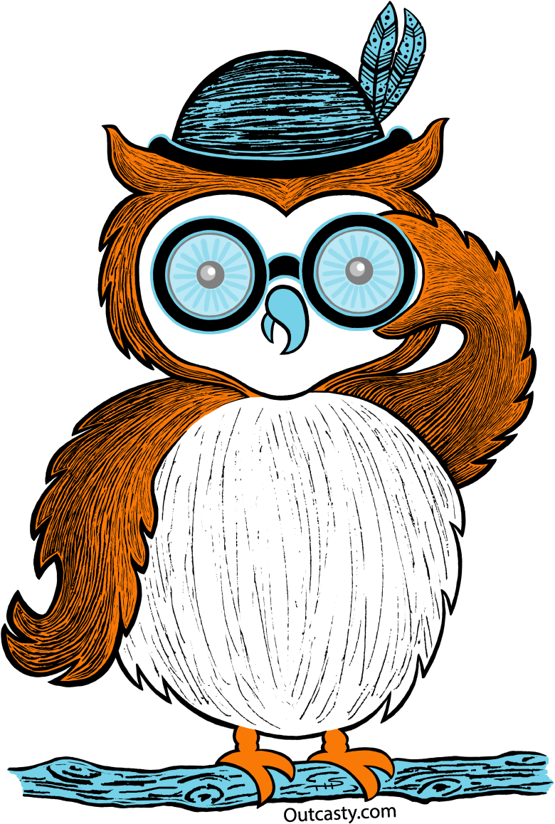 Buffalo Bill Looking for Owls Sticker