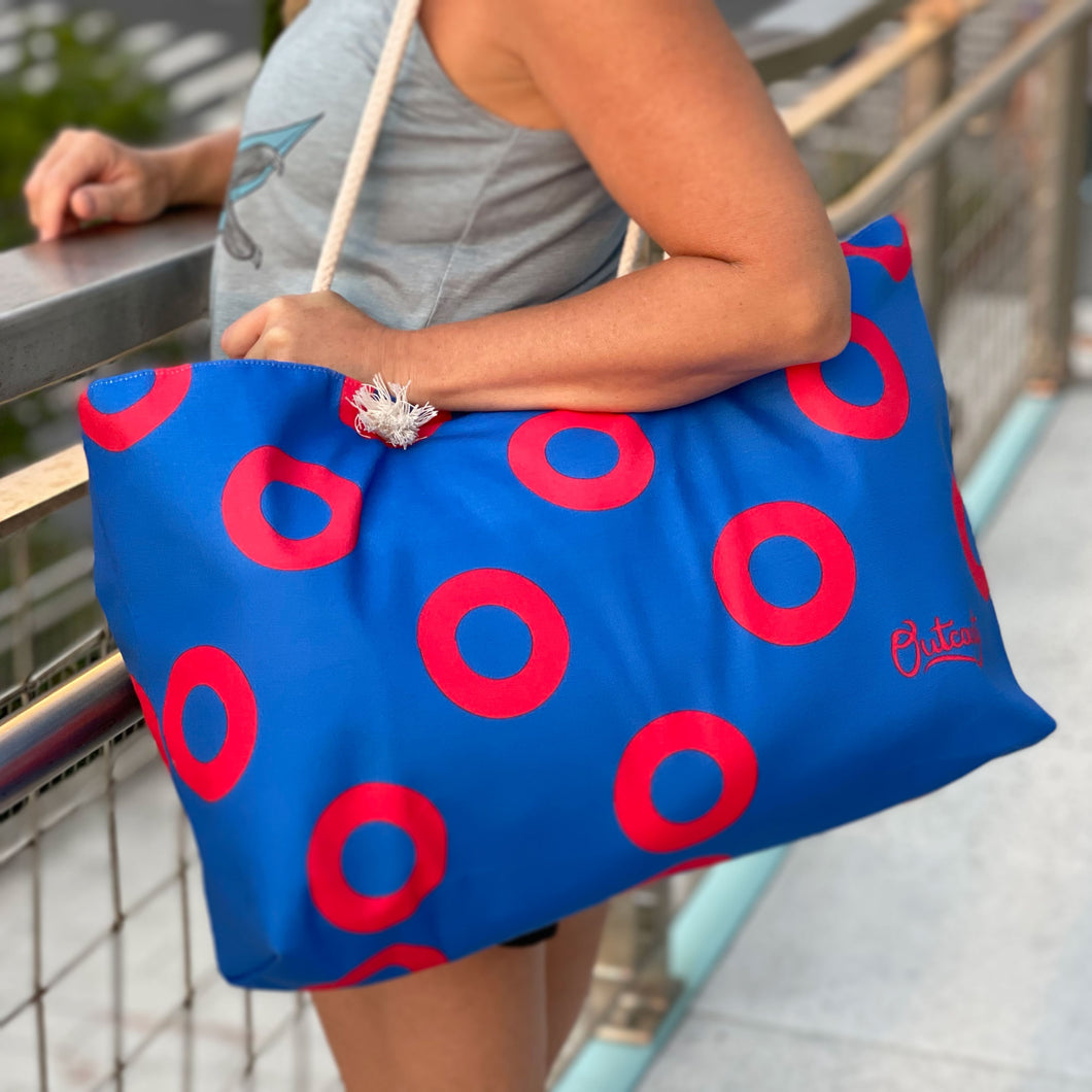 Phish Donut Weekender Beach Bag