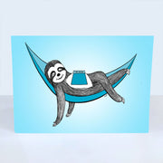 Sloth Greeting Card
