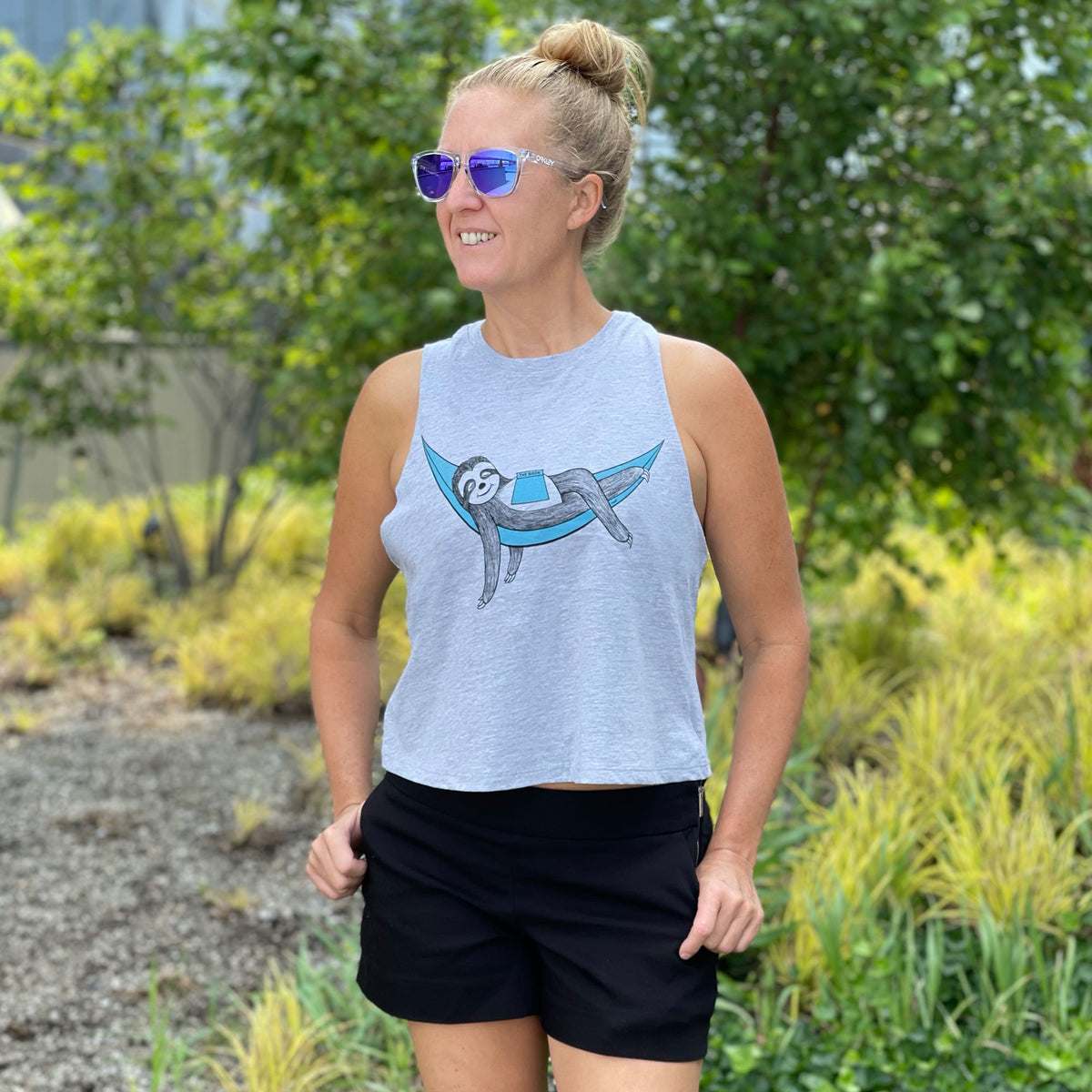 Sloth Women's Crop Top